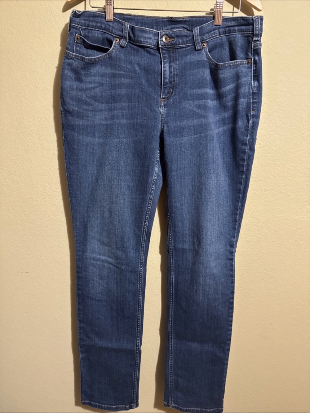 Duluth Womens Denim Jeans 14x33 Stretch Blue